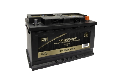 Autobaterie Hart, 12V, 65AH 650A EFB /P+/, HART 564 499