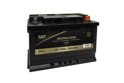Autobaterie Hart, 12V, 70AH 700A EFB /P+/, HART 564 510