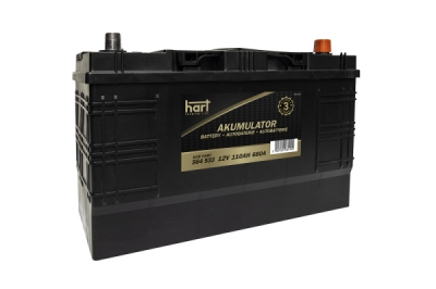 Autobaterie Hart, 12V, 110AH 680A 347X173X234/P+/, HART 564 533