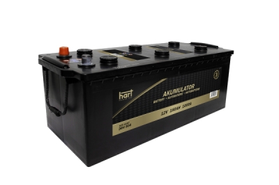 Autobaterie Hart, 12V, 180AH 1000A 513X223X223, HART 564 504