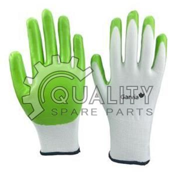 Rukavice zahradnické 8 NITRILE GREEN COMPASS 22006