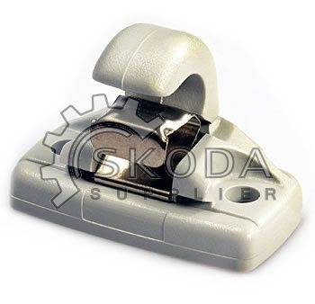 Držák sluneční clony šedý ŠKODA Original OEM 3B0857561BY20
