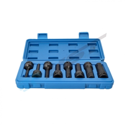 HST 0432 - Sada šestihranných rázových bitů (imbus) H6-H19 s upínacím otvorem 1/2″