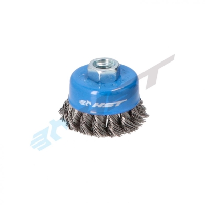 HST 0220 - Přední kartáč ∅ 60 mm se závitem M14, opletený drát