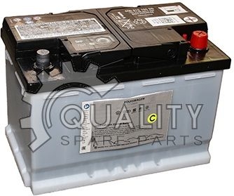 Autobaterie ŠKODA Original OEM 000915089F / 72Ah / 380A / EFB