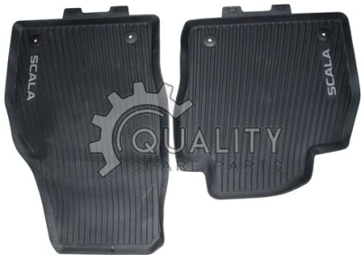 Celoroční koberce Scala - přední - guma ŠKODA Original OEM 657061502