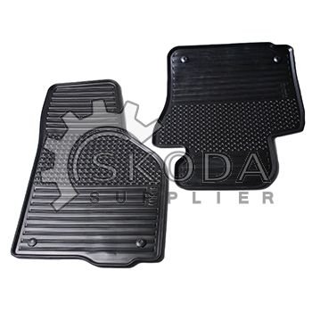 Sada gumových koberců Octavia II ŠKODA Original OEM DCC 600 002 A