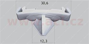 E-shop plastová příchytka (sada 10 ks) - UP 55150Z - Citroen
