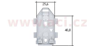 E-shop plastová příchytka (sada 2 ks) - UP 15124T - Opel