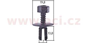 E-shop plastový nýtek (sada 10 ks) - UP 71552 - Ford