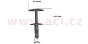 E-shop plastový nýtek (sada 10 ks) - UP 60117 - Ford