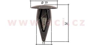 E-shop plastová příchytka (sada 10 ks) - UP 50355Z - Audi