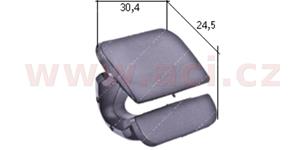E-shop plastová příchytka (sada 10 ks) - UP 50133T - Ford