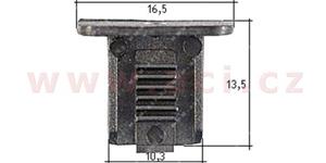 E-shop plastová příchytka (sada 10 ks) - UP 50271Z - Audi