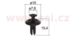 E-shop plastový nýtek (sada 5 ks) - UP 15186Z - Toyota