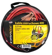 AMTRA Štartovacie káble AMTRA 400A, 2,5 metra