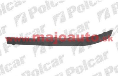 Ozdobná/ochranná lišta, nárazník POLCAR 607007-6