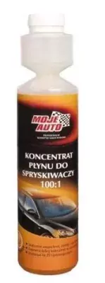 MOJE AUTO Letný koncentrát do ostrekovačov 1:100 POMARANČ 19-088, 250ml