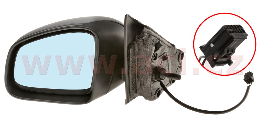 E-shop Vonkajšie zrkadlo VAN WEZEL 4368803