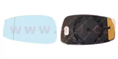 Sklo zrkadla, vonkajšie zrkadlo VAN WEZEL 1625837