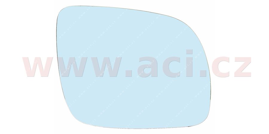 E-shop Sklo zrkadla, vonkajšie zrkadlo VAN WEZEL 5825838