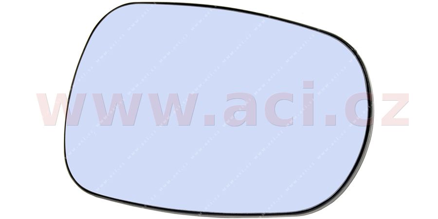 E-shop Sklo zrkadla, vonkajšie zrkadlo VAN WEZEL 4366832