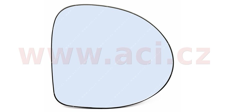 E-shop Sklo zrkadla, vonkajšie zrkadlo VAN WEZEL 4371838
