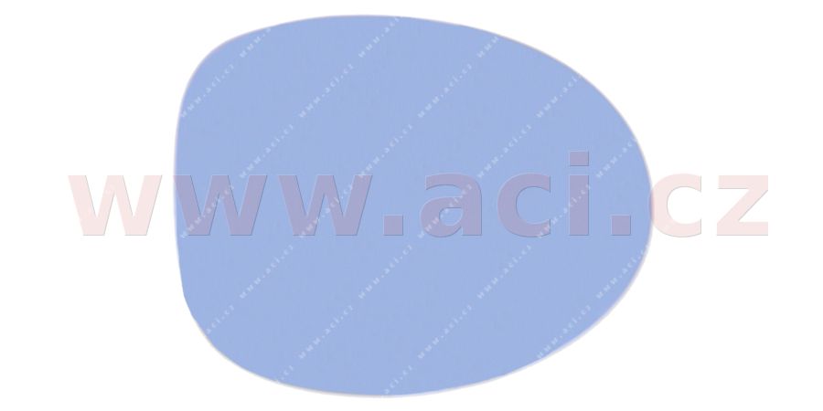 E-shop Sklo zrkadla, vonkajšie zrkadlo VAN WEZEL 4343838