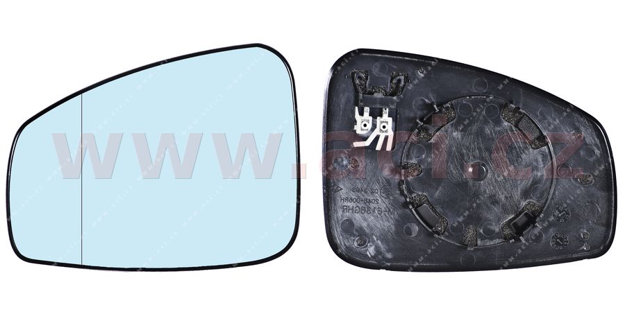 E-shop Sklo zrkadla, vonkajšie zrkadlo VAN WEZEL 4377837