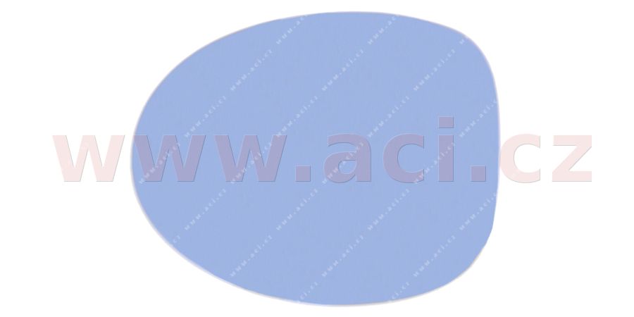 E-shop Sklo zrkadla, vonkajšie zrkadlo VAN WEZEL 4343837