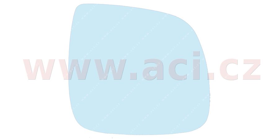 E-shop Sklo zrkadla, vonkajšie zrkadlo VAN WEZEL 5847838