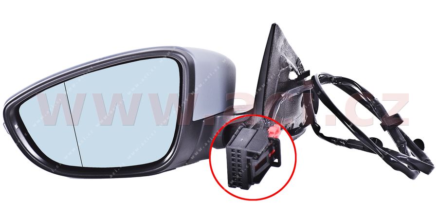 E-shop Vonkajšie zrkadlo VAN WEZEL 5849807