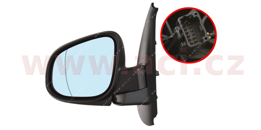 E-shop Vonkajšie zrkadlo VAN WEZEL 4412827