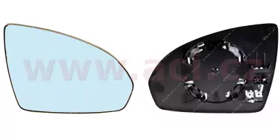 Sklo zrkadla, vonkajšie zrkadlo VAN WEZEL 2911838