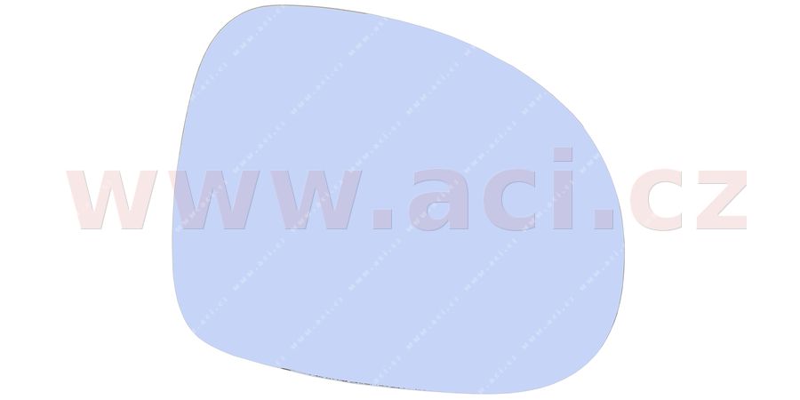 E-shop Sklo zrkadla, vonkajšie zrkadlo VAN WEZEL 5895838