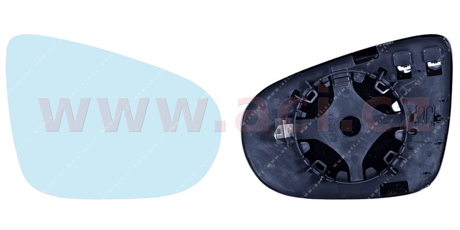 E-shop Sklo zrkadla, vonkajšie zrkadlo VAN WEZEL 5863838