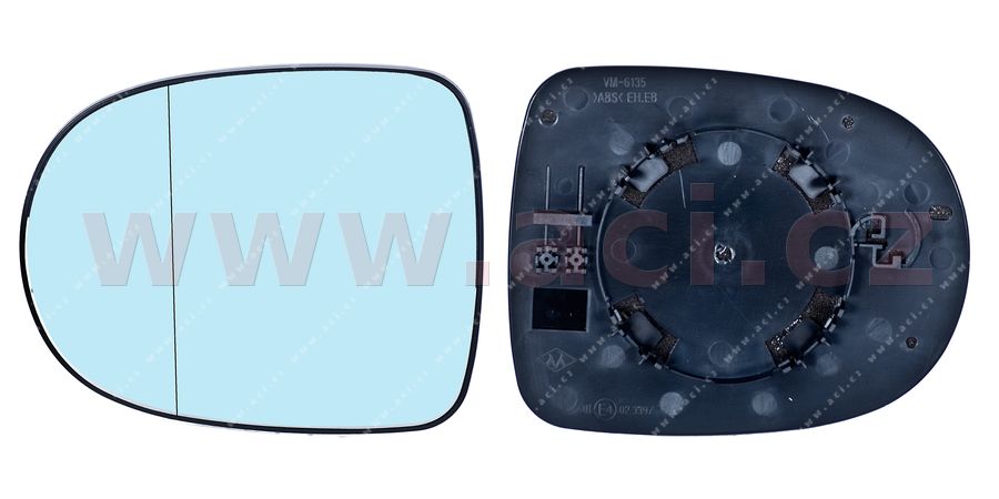 E-shop Sklo zrkadla, vonkajšie zrkadlo VAN WEZEL 4372831