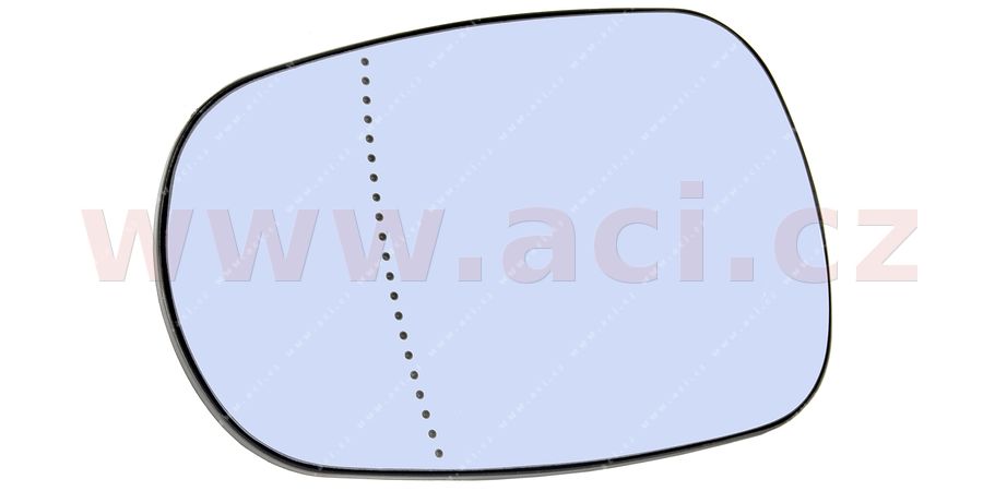 E-shop Sklo zrkadla, vonkajšie zrkadlo VAN WEZEL 4366831