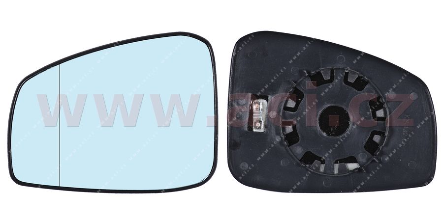 E-shop Sklo zrkadla, vonkajšie zrkadlo VAN WEZEL 4356837