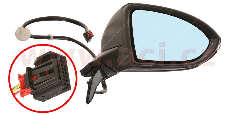 E-shop Vonkajšie zrkadlo VAN WEZEL 5766806