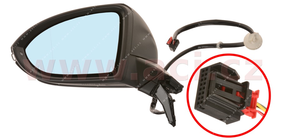 E-shop Vonkajšie zrkadlo VAN WEZEL 5766805