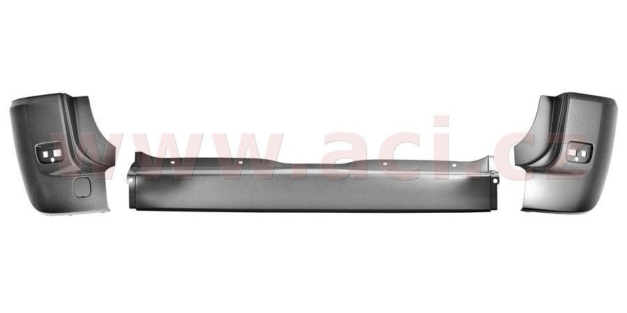 E-shop Sada ozdobných/ochranných lišt, nárazník VAN WEZEL 4328550