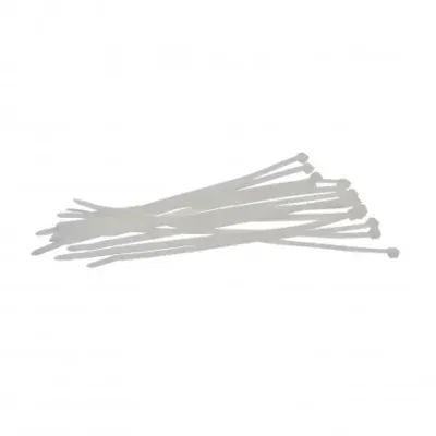 Viazacie pásky 120x2.5mm, biele