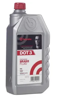 BREMBO Brzdová kvapalina PRIME LINE - DOT 3, L 03 005, 0,5L