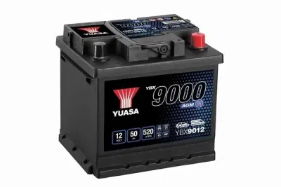 Yuasa YBX9012 autobatéria AGM 12V 50Ah 520A YBX9012