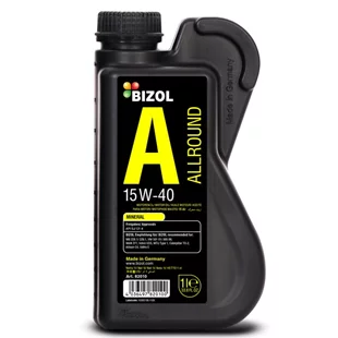 BIZOL MOTOROVÝ OLEJ ALLROUND 82010 15W-40 A3/B3 CF-4 1L