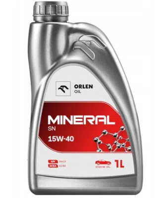 ORLEN Motorový olej MINERAL 15W-40 SN QFD581B10 1L
