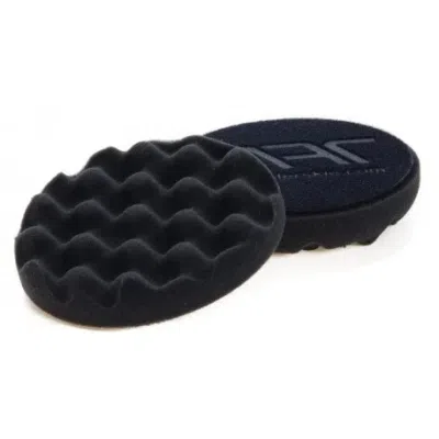 Trebor Kotúč leštiaci - suchý zips profilovaný jemný čierny 79x25mm