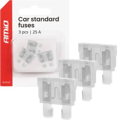 Autopoistky STANDARD BLISTER 3 ks 25A AMIO-05108
