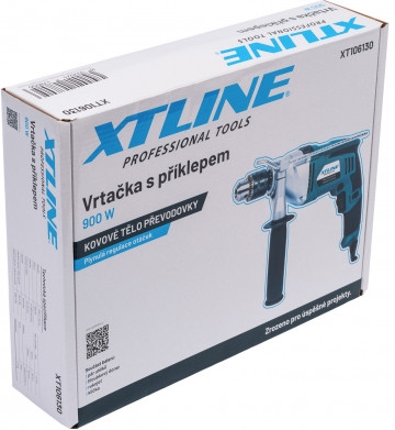 XTline Elektrická vŕtačka 900W 13mm XT106130